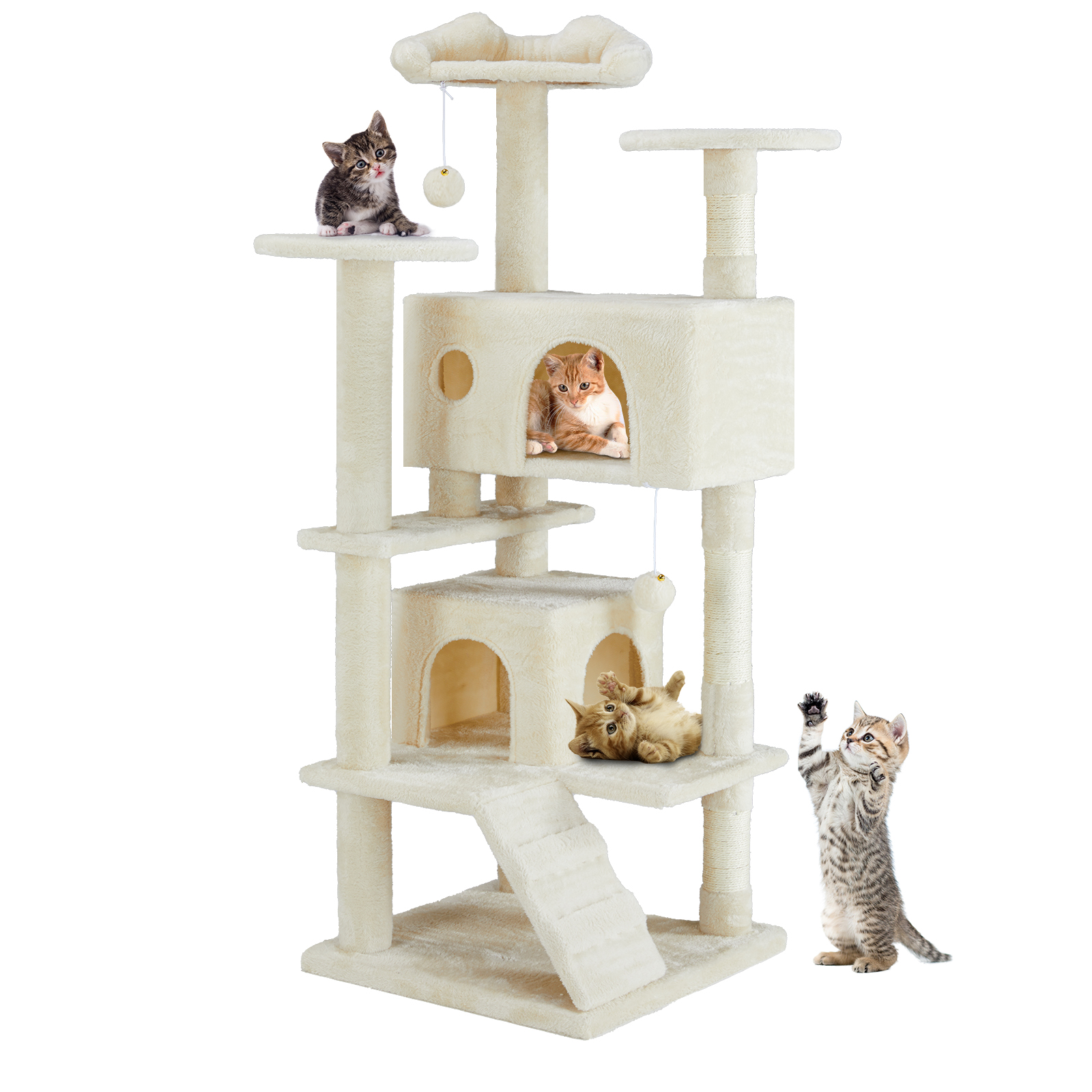 Cat Treehouse Climbing Tower